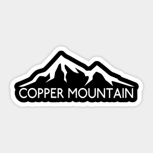 Copper Mountain Colorado Skiing Ski Sticker